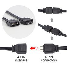 Load image into Gallery viewer, 3 Way 4pin RGB Splitter for PC LED Strip Lights
