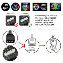 Load image into Gallery viewer, 4 Way 4pin RGB Splitter for PC LED Strip Lights
